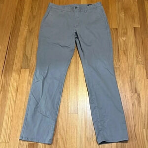 Bonobos | Men’s light gray‎ khaki/chinos Slim Fit 35x32 stretch business casual